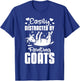 Fainting Goat Funny Tennessee Myotonic Goats T-Shirt - T-Shirt | Royal