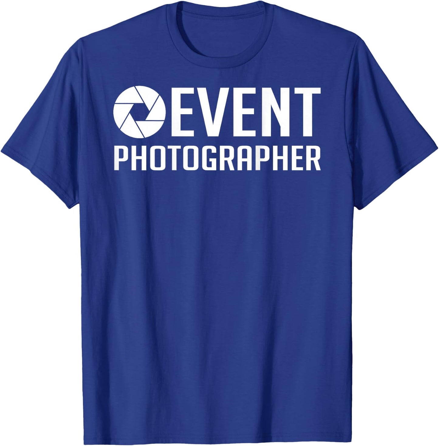 Official Staff Job (Back Printed) Event Photographer T-Shirt - T-Shirt | Royal