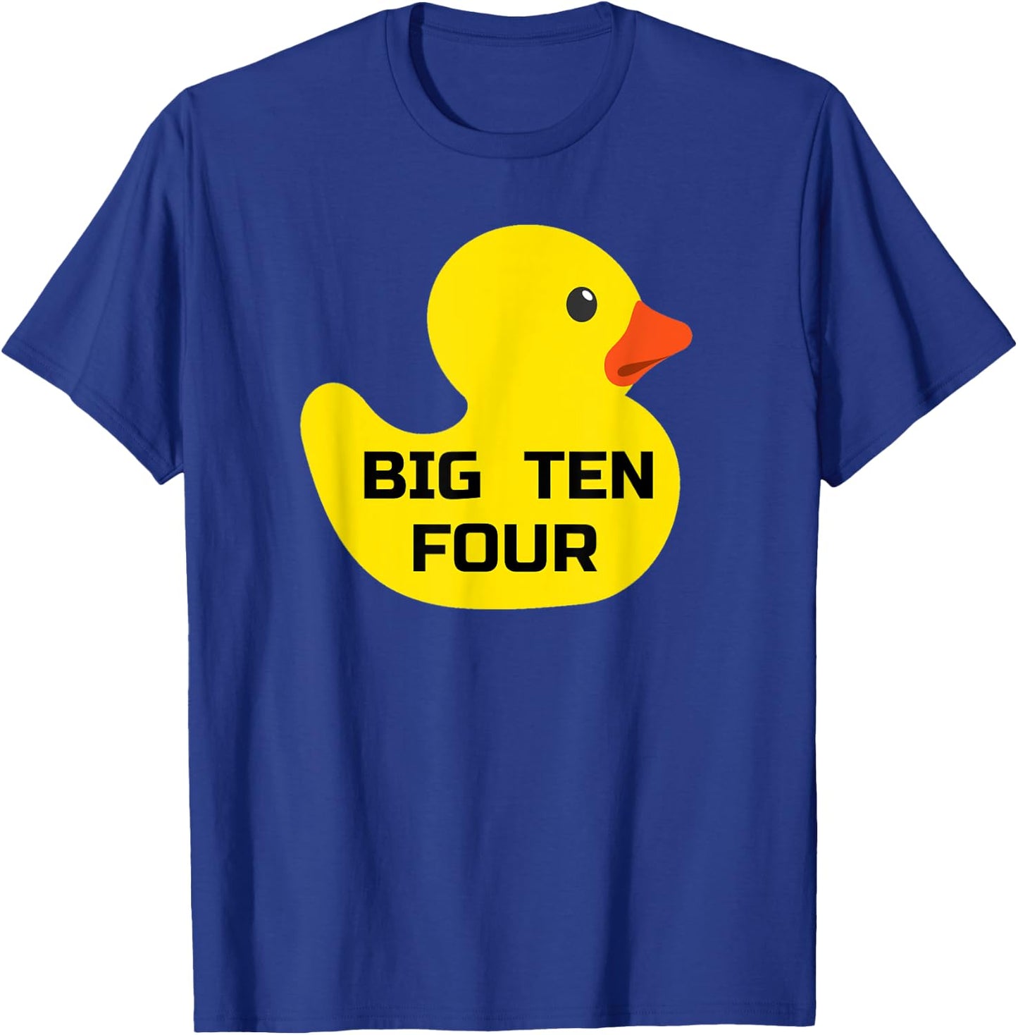 Trucker Rubber Ducky Big , Ten Four 10 , 4 T-Shirt - T-Shirt | Royal