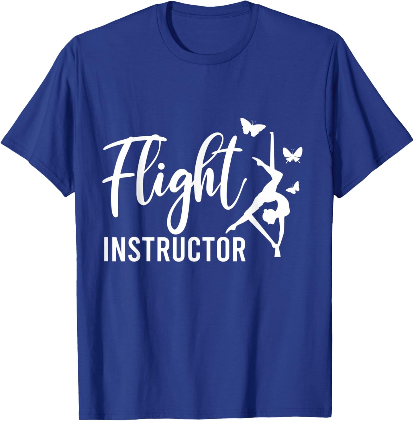 Flight Instructor Aerial Arts Aerialist Circus T-Shirt - T-Shirt | Royal