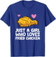 Just a Girl Who Loves Fried Chicken T-Shirt - T-Shirt | Royal