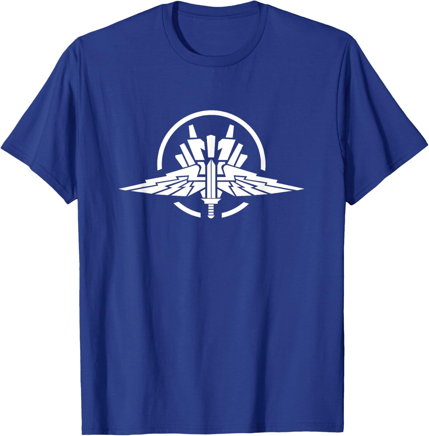 Meta Cortex Mobile Infantry - Do You want to Know More? Black -Adults Classic Fit Cotton Blend Short Sleeve T-Shirt - T-Shirt | Royal