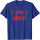 Soft Grunge I Am A Ghost Halloween T-Shirt - T-Shirt | Royal