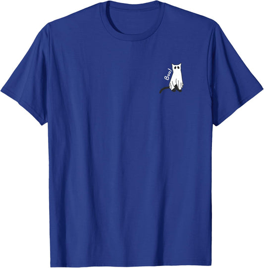 Ghost cat T-Shirt - T-Shirt | Royal