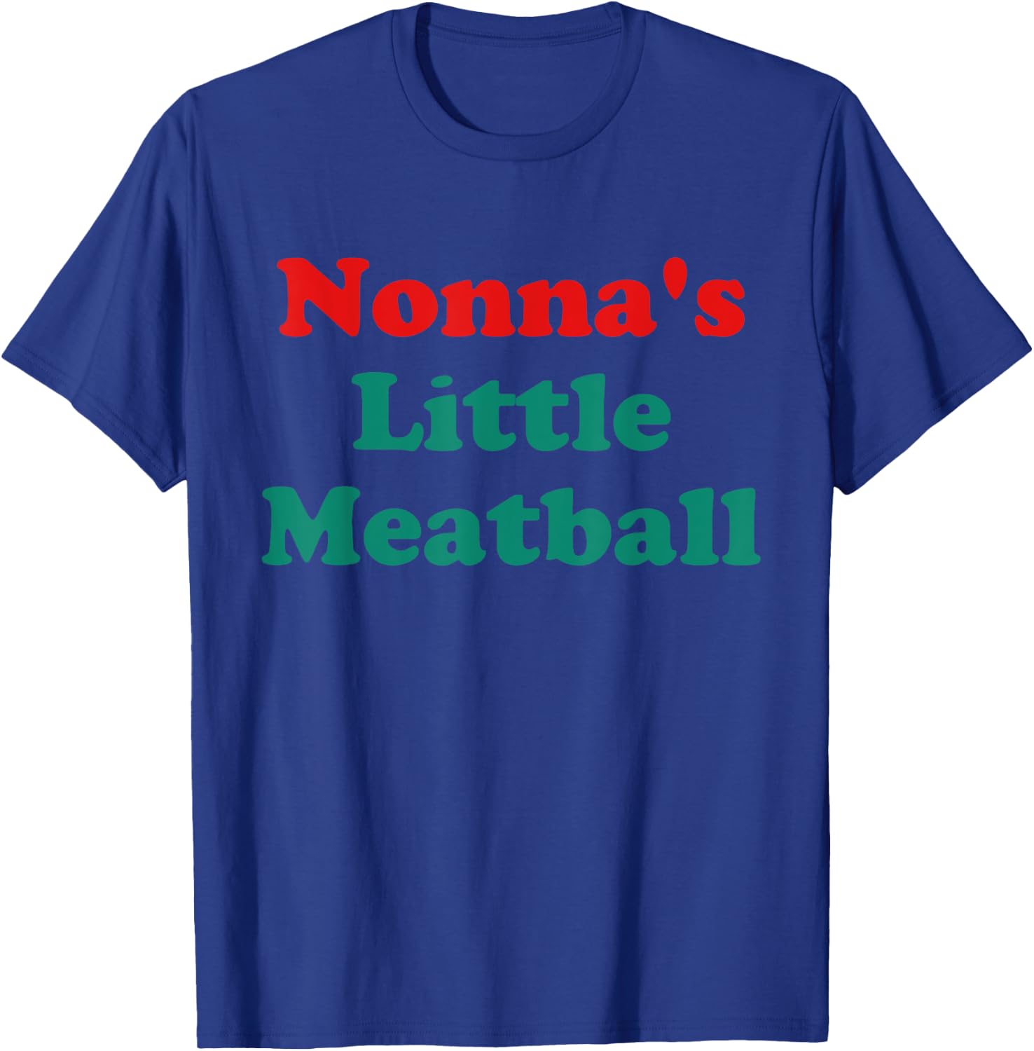 Nonna's Little Meatball Apparel T-Shirt - T-Shirt | Royal