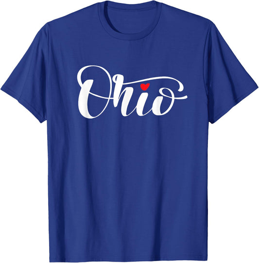 Ohio - I Love Ohio - Throwback Design - Classic T-Shirt - T-Shirt | Royal