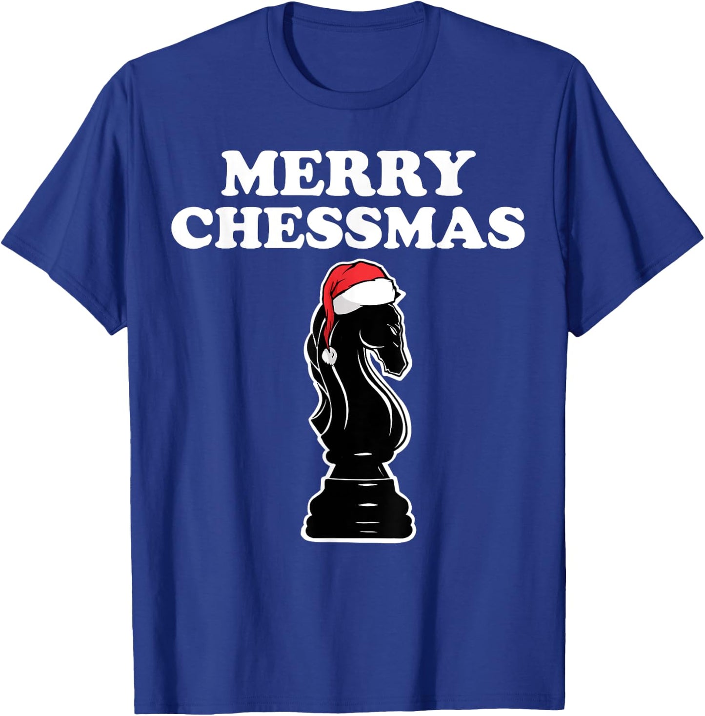Merry Chessmas funny Christmas Chess T-Shirt - T-Shirt | Royal