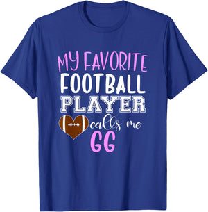 My Favorite Football Player Call Me GG T-Shirt - T-Shirt | Royal