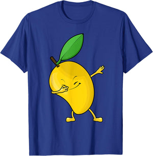 Cool Mango Women Mangos Dabbing Fruit Lovers Vegan T-Shirt - T-Shirt | Royal