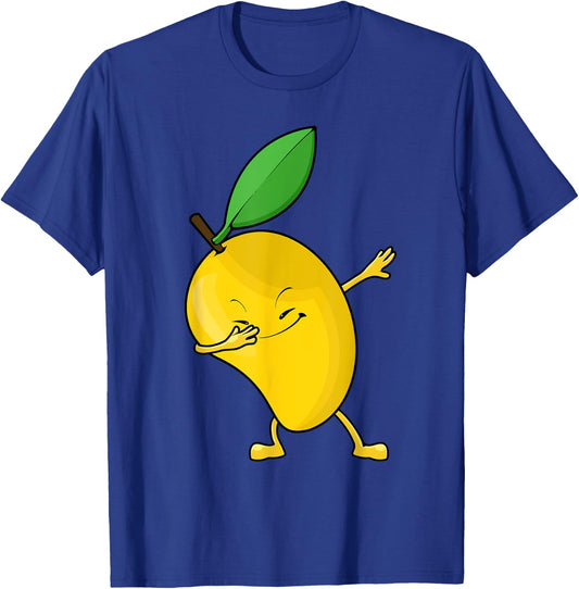 Cool Mango Women Mangos Dabbing Fruit Lovers Vegan T-Shirt - T-Shirt | Royal