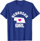 Nebraska Girls' Heart State Map T-Shirt - T-Shirt | Royal