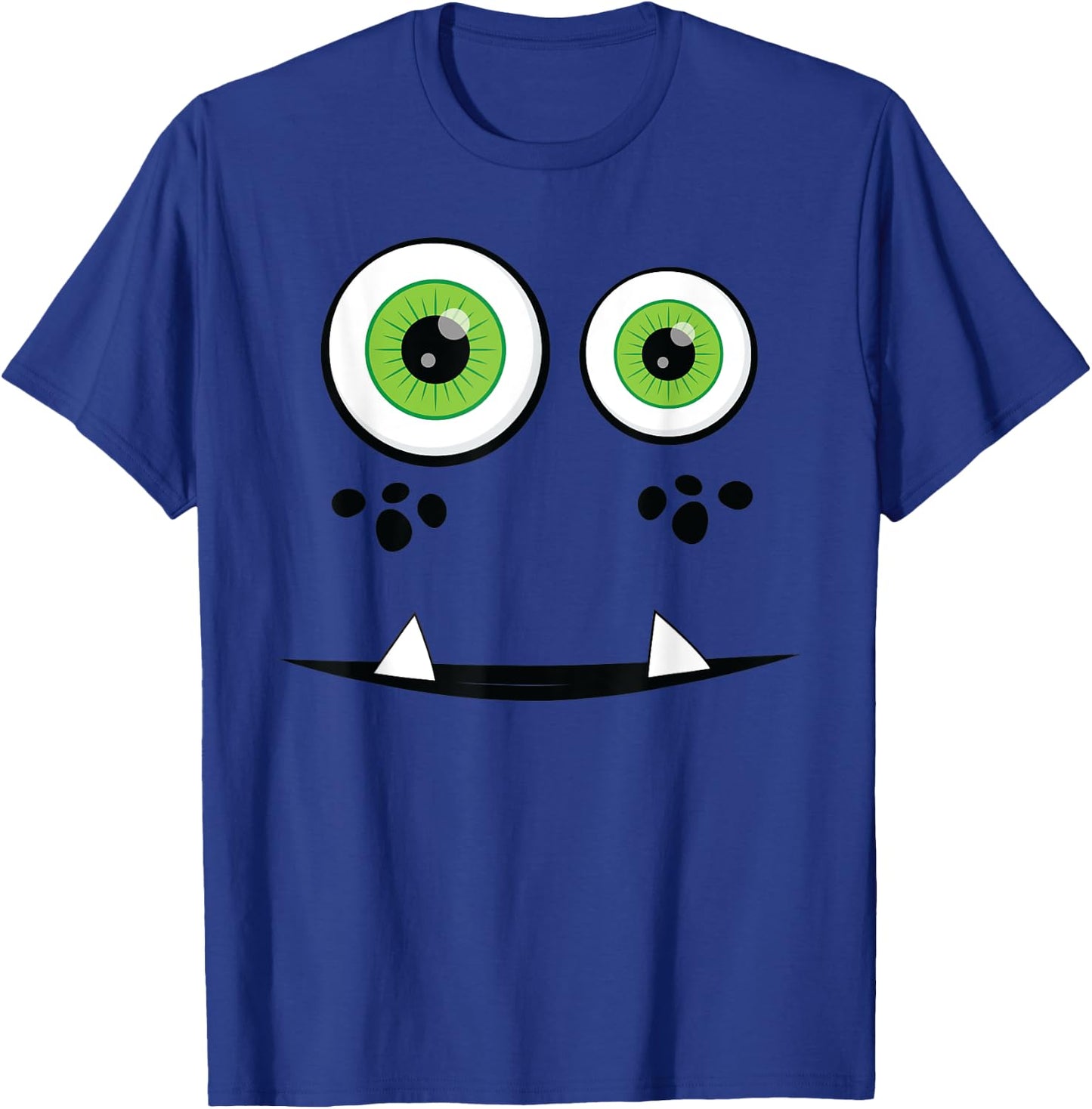 Halloween Shirt Cute Monster Face Halloween Group Costume T-Shirt - T-Shirt | Royal