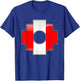 Peru Chakana Inca Cross And Peruvian Flag T-Shirt - T-Shirt | Royal