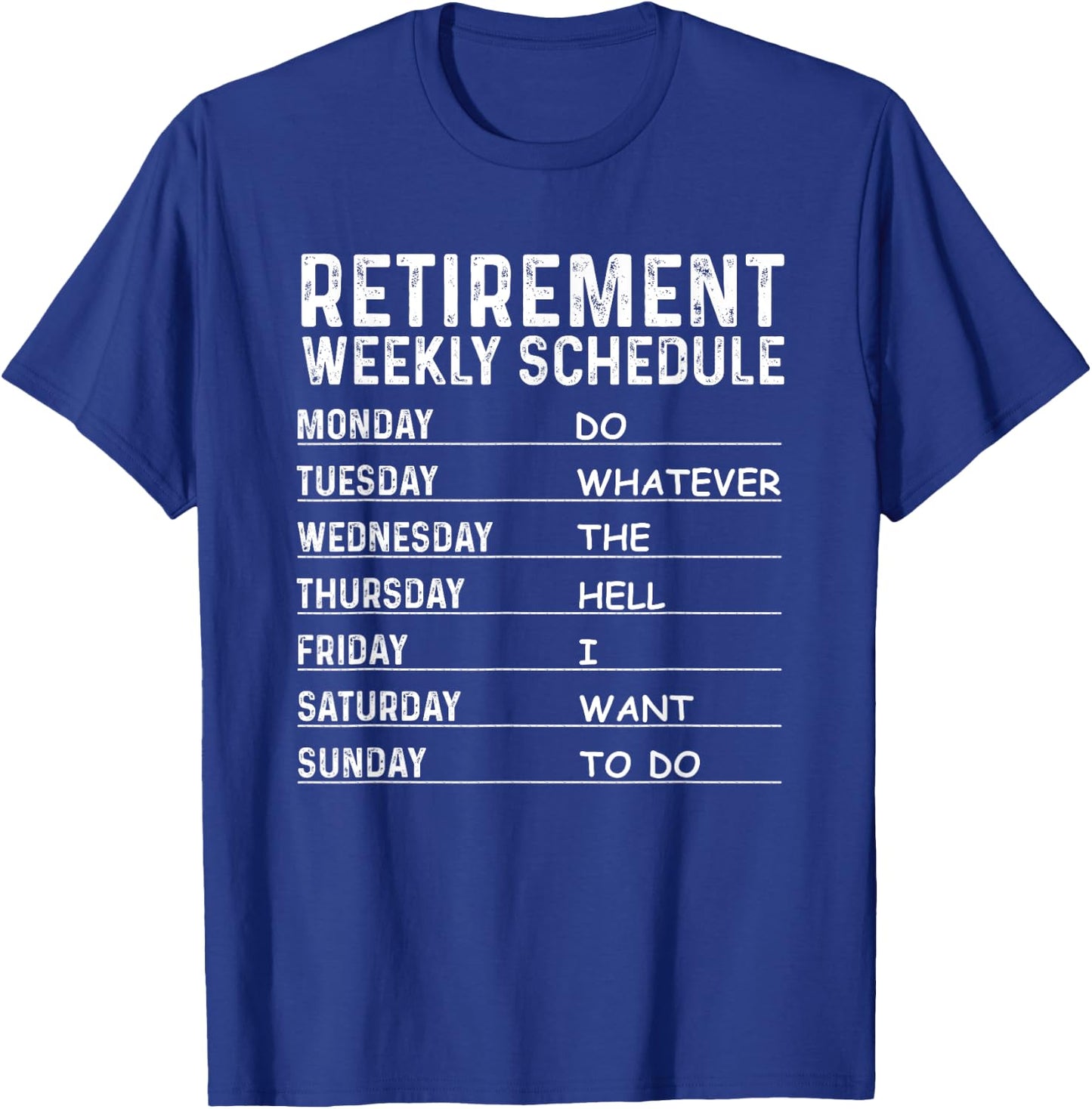 Cute Sarcastic Humor Quote Lover Retiring Designs Funny Retirement Gift Women Cool Retired Retiree T-Shirt - T-Shirt | Royal