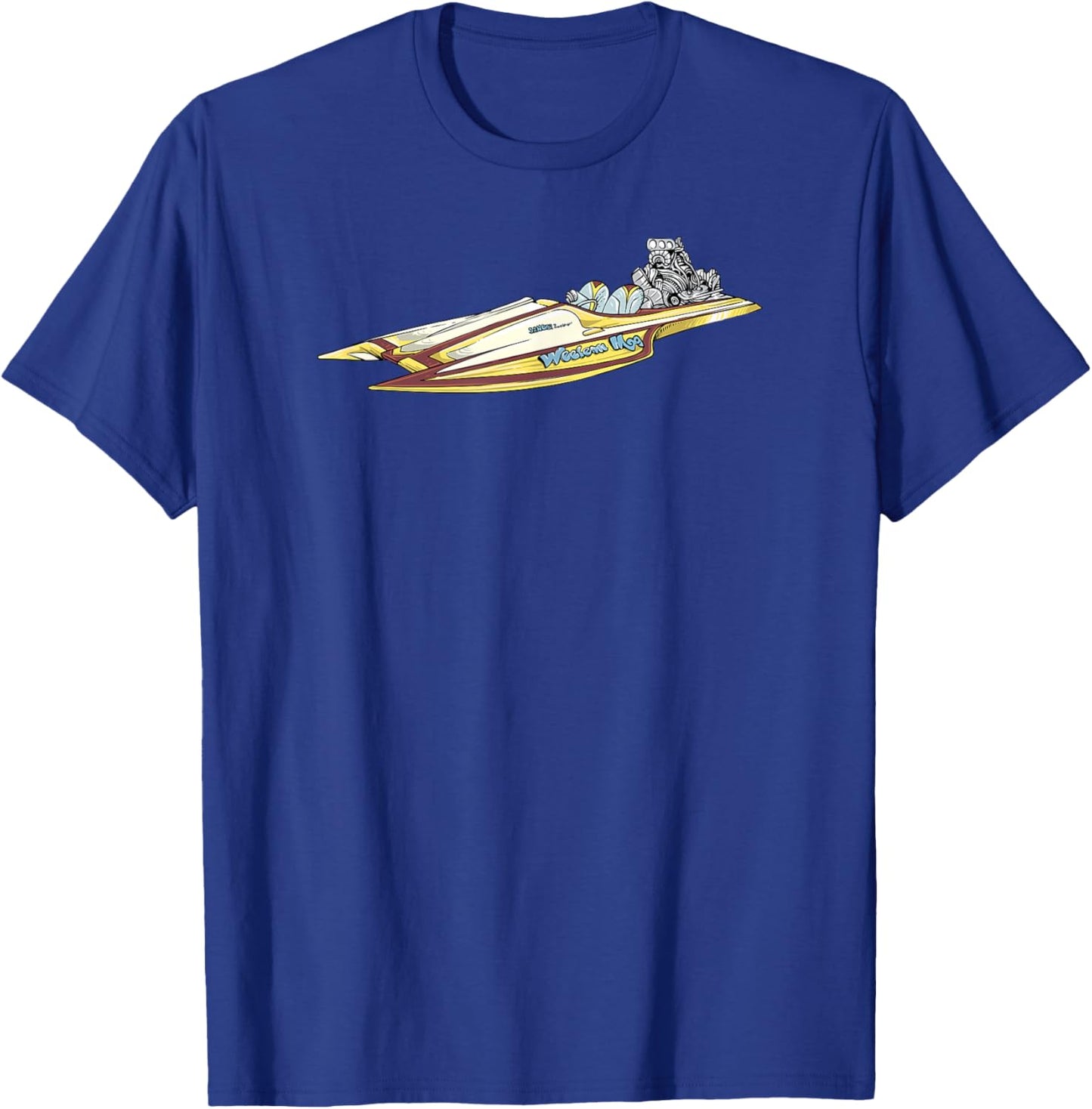 Drag Boat Racing I Drag Boat Driver Speedboat driver T-Shirt - T-Shirt | Royal