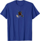 Cute Evil Rabbit Blaster Robot T-Shirt - T-Shirt | Royal