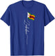 Zimbabwe, flag of Zimbabwe, Zimbabwean flag patriotic T-Shirt - T-Shirt | Royal