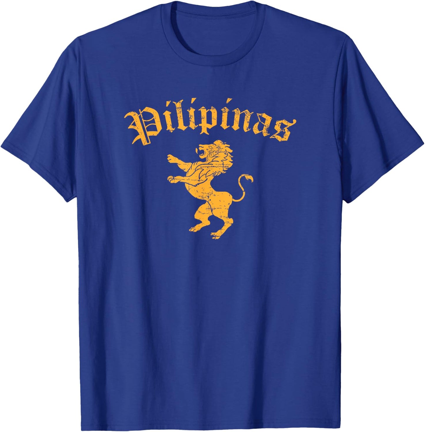 Pilipinas Philippines Lion Symbol Filipino Pride T-Shirt - T-Shirt | Royal