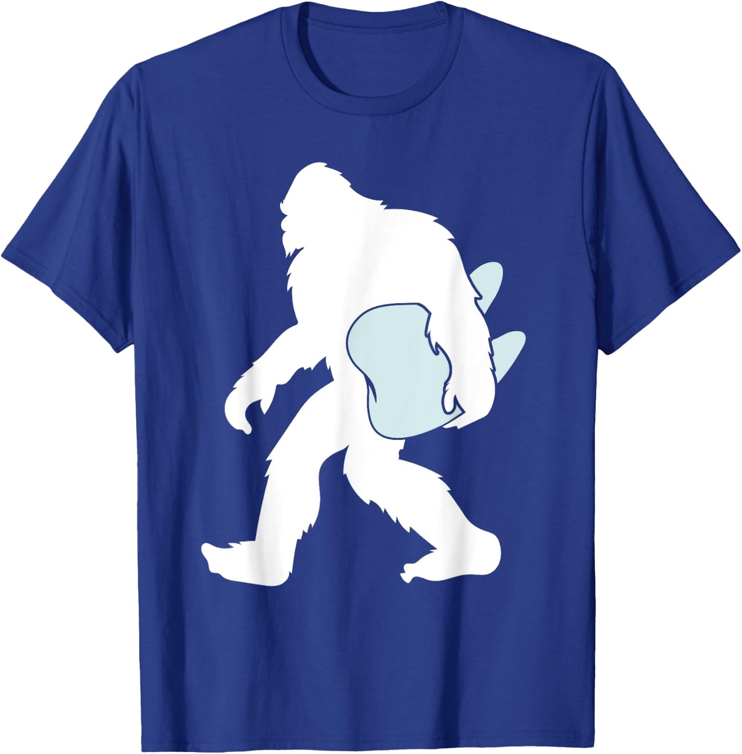 Funny Tooth Carry Dentist Yetti Bigfoot Sasquatch T-Shirt - T-Shirt | Royal