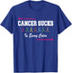 Cancer Sucks In Every Color Ribbon Colors cancer fighters T-Shirt - T-Shirt | Royal