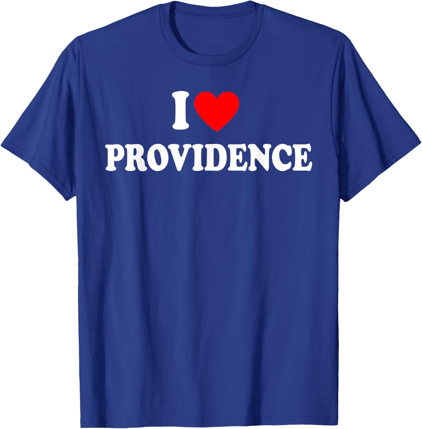 I Heart Providence, I Love Providence City Classic T-Shirt - T-Shirt | Royal