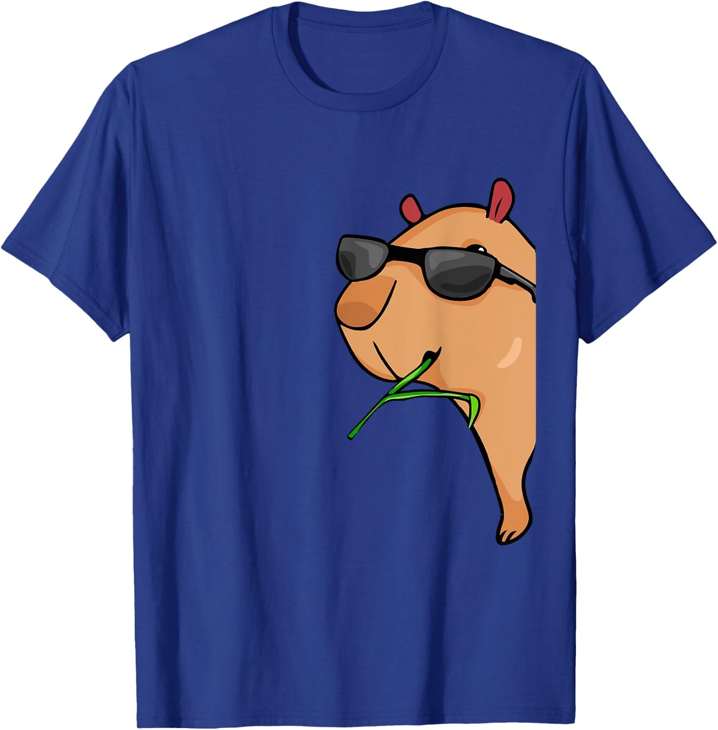 Capybara Lover Men Women Kids Capybara T-Shirt - T-Shirt | Royal