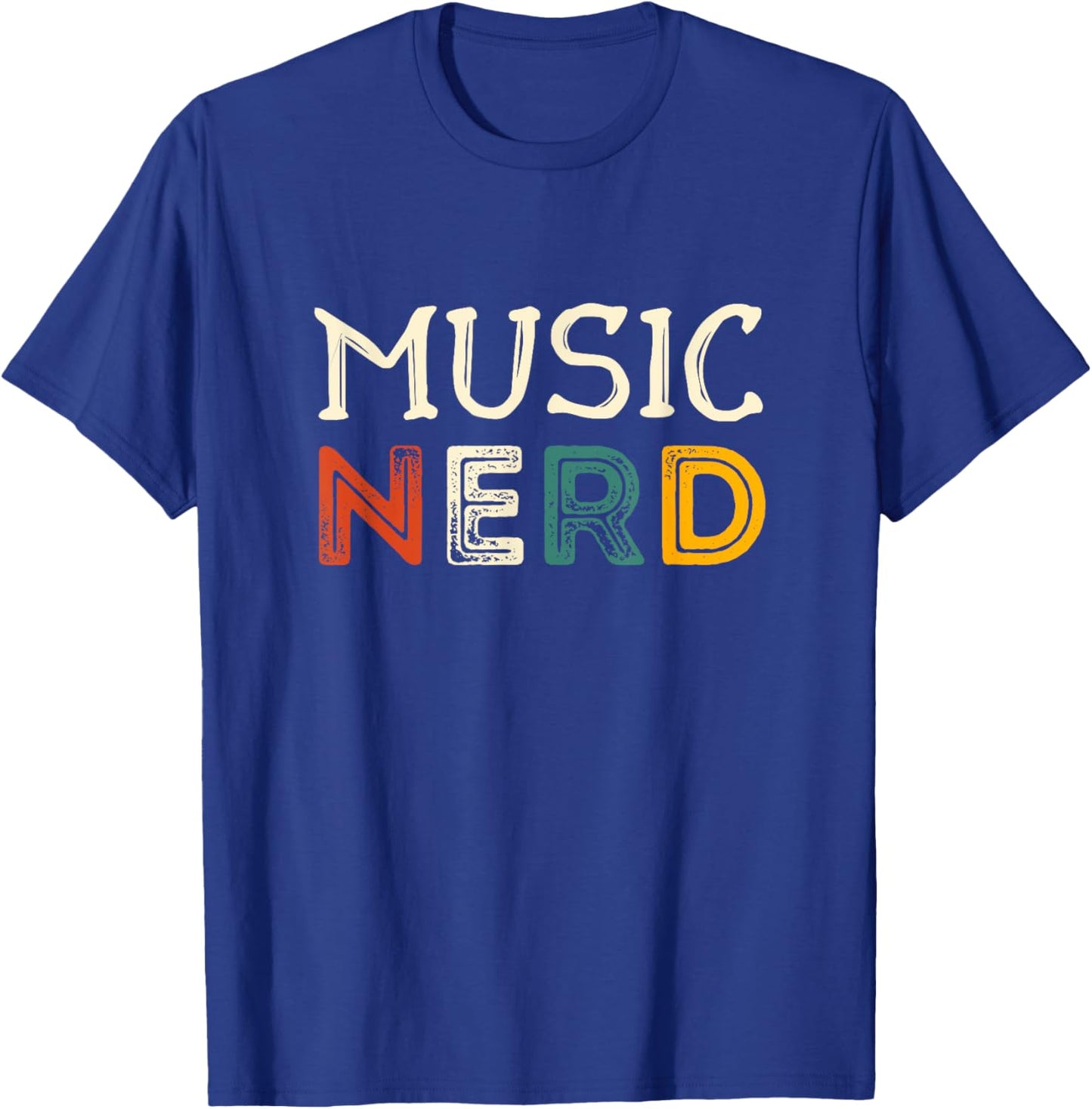 Music Nerd Music Lover Funny Song Listener T-Shirt - T-Shirt | Royal