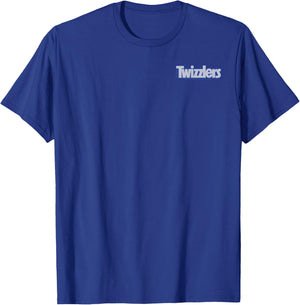Twizzlers Classic Candy Official Pocket Logo T-Shirt - T-Shirt | Royal