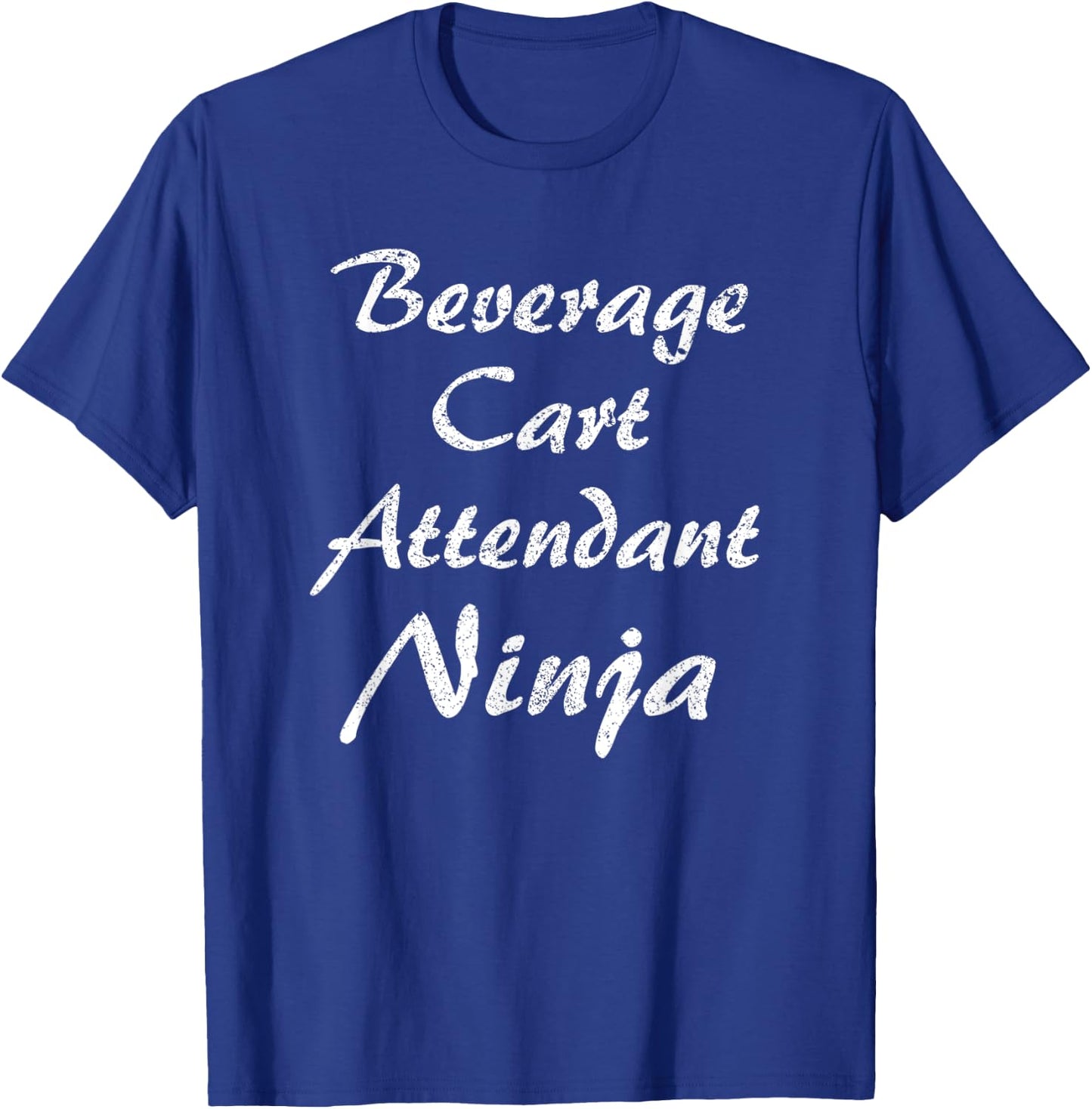 Beverage Cart Attendant Occupation Work T-Shirt - T-Shirt | Royal