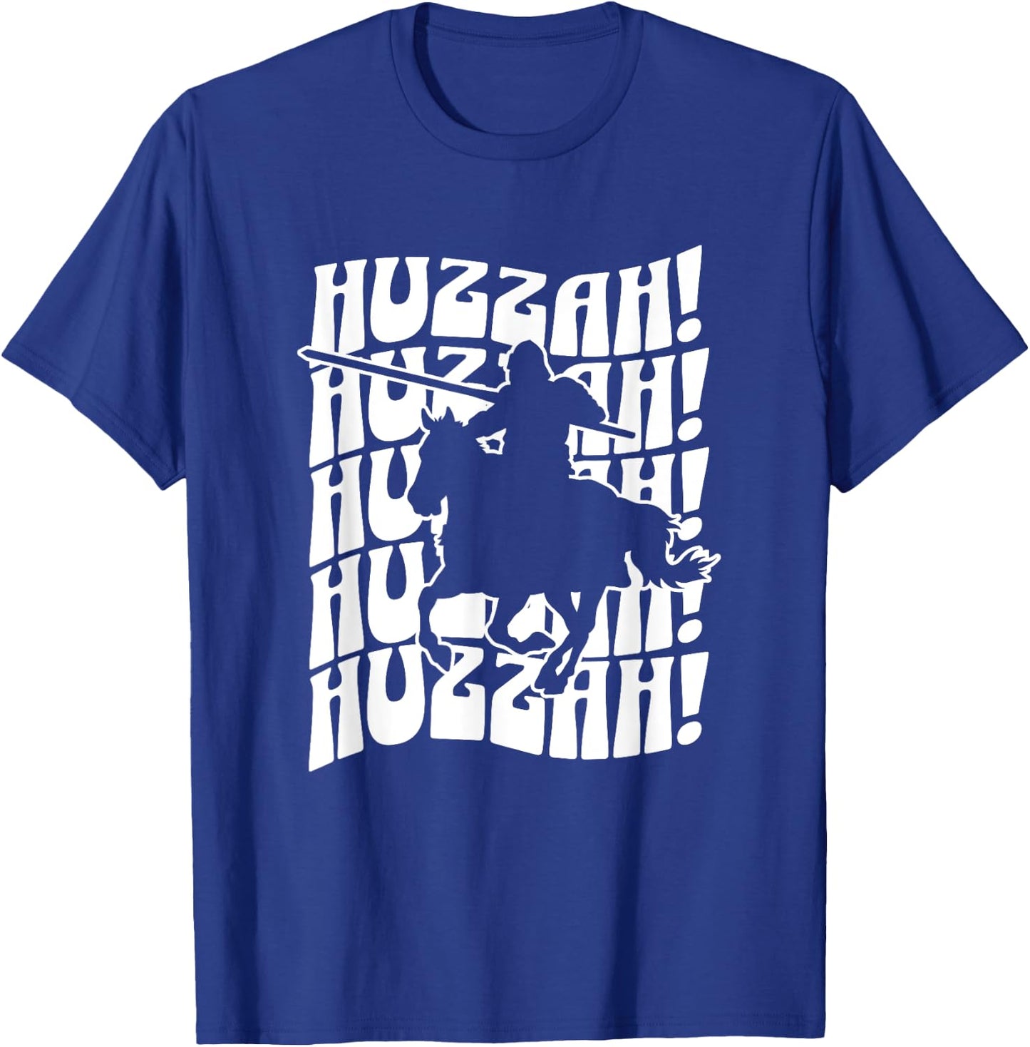 Huzzah Medieval Renaissance Faire Festival Fair Men Women T-Shirt - T-Shirt | Royal