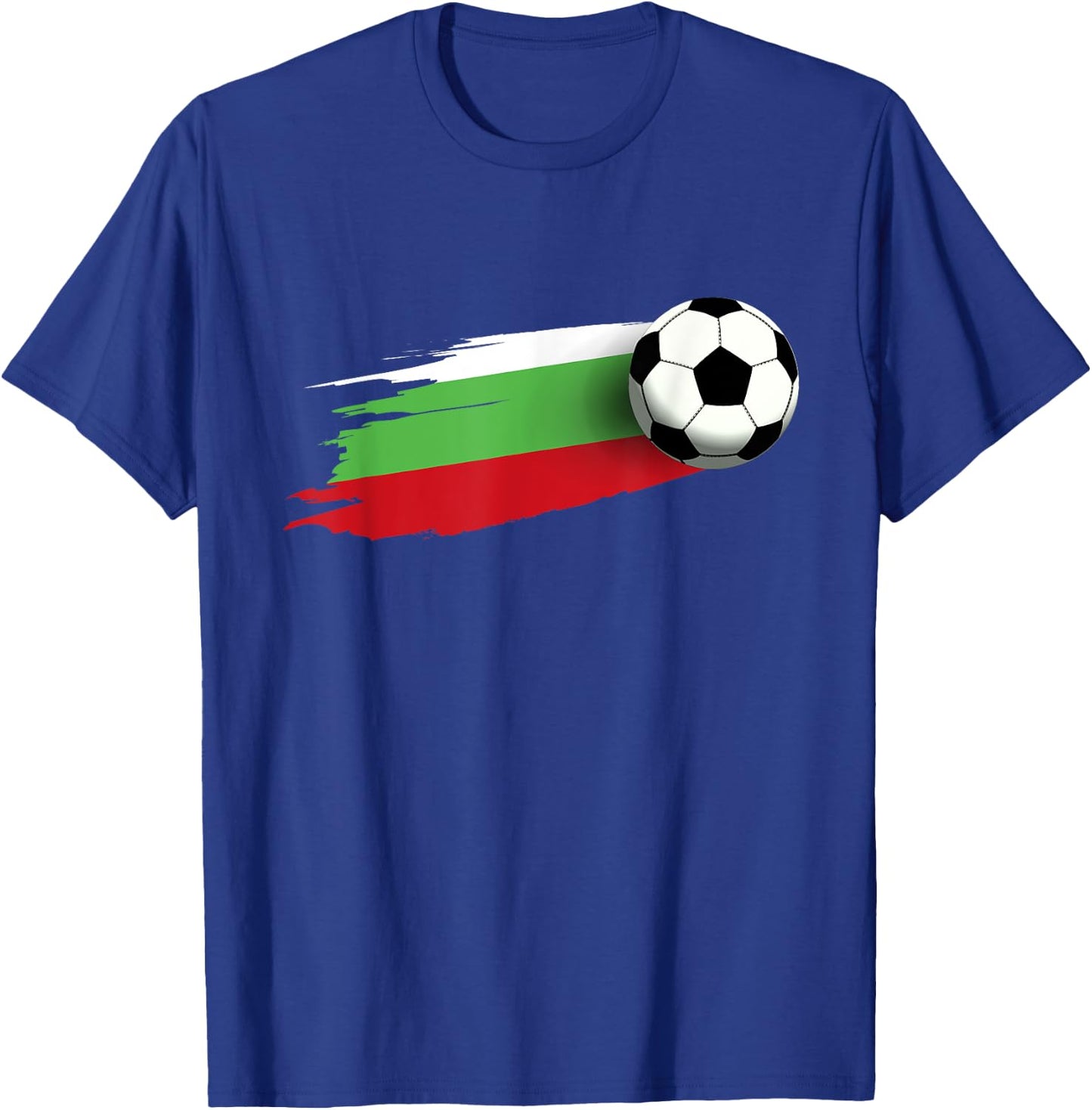 Bulgaria Flag Jersey Bulgarian Soccer Team Bulgarian T-Shirt - T-Shirt | Royal