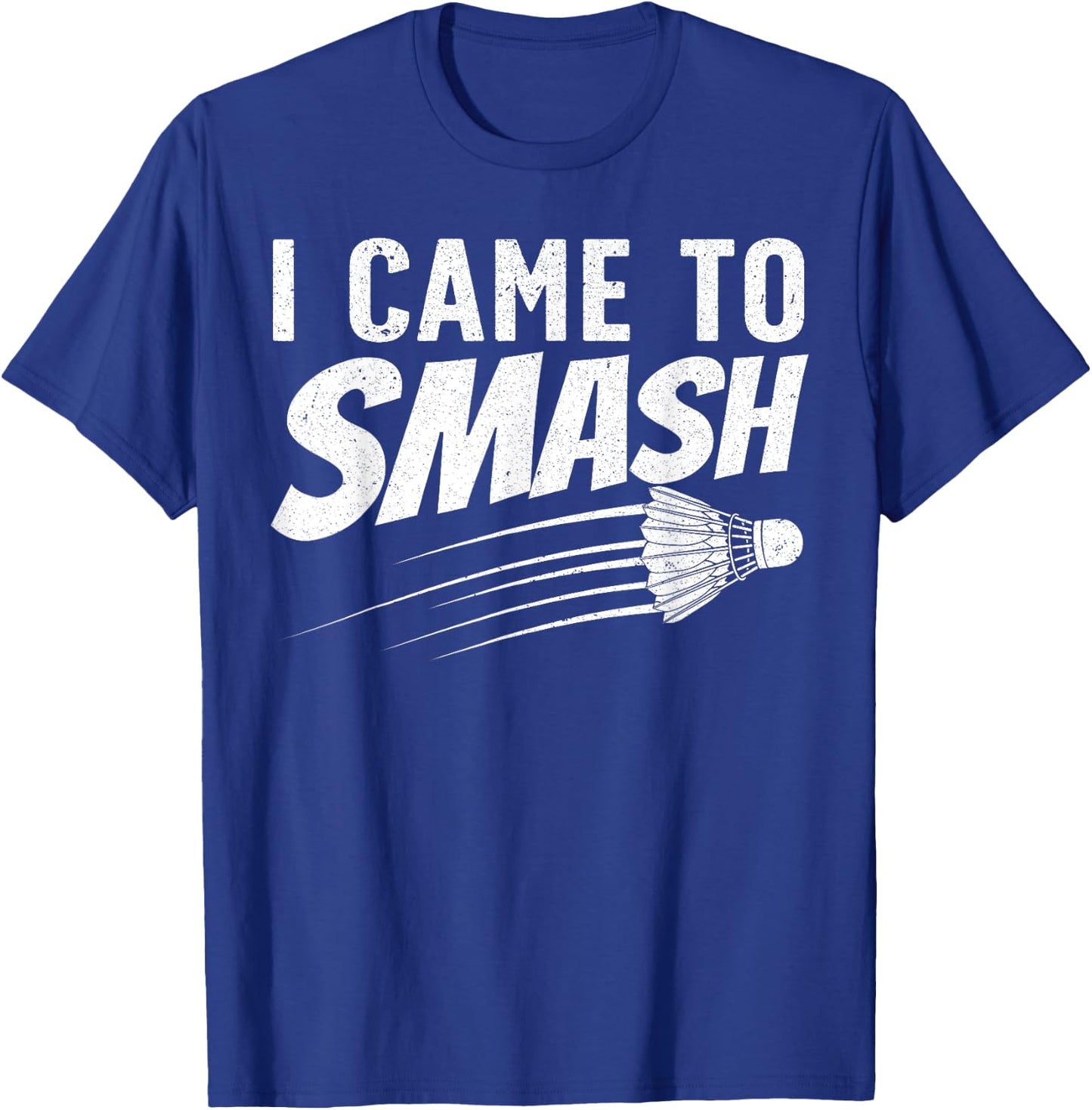 Funny Badminton Design Women Kids Badminton Players T-Shirt - T-Shirt | Royal
