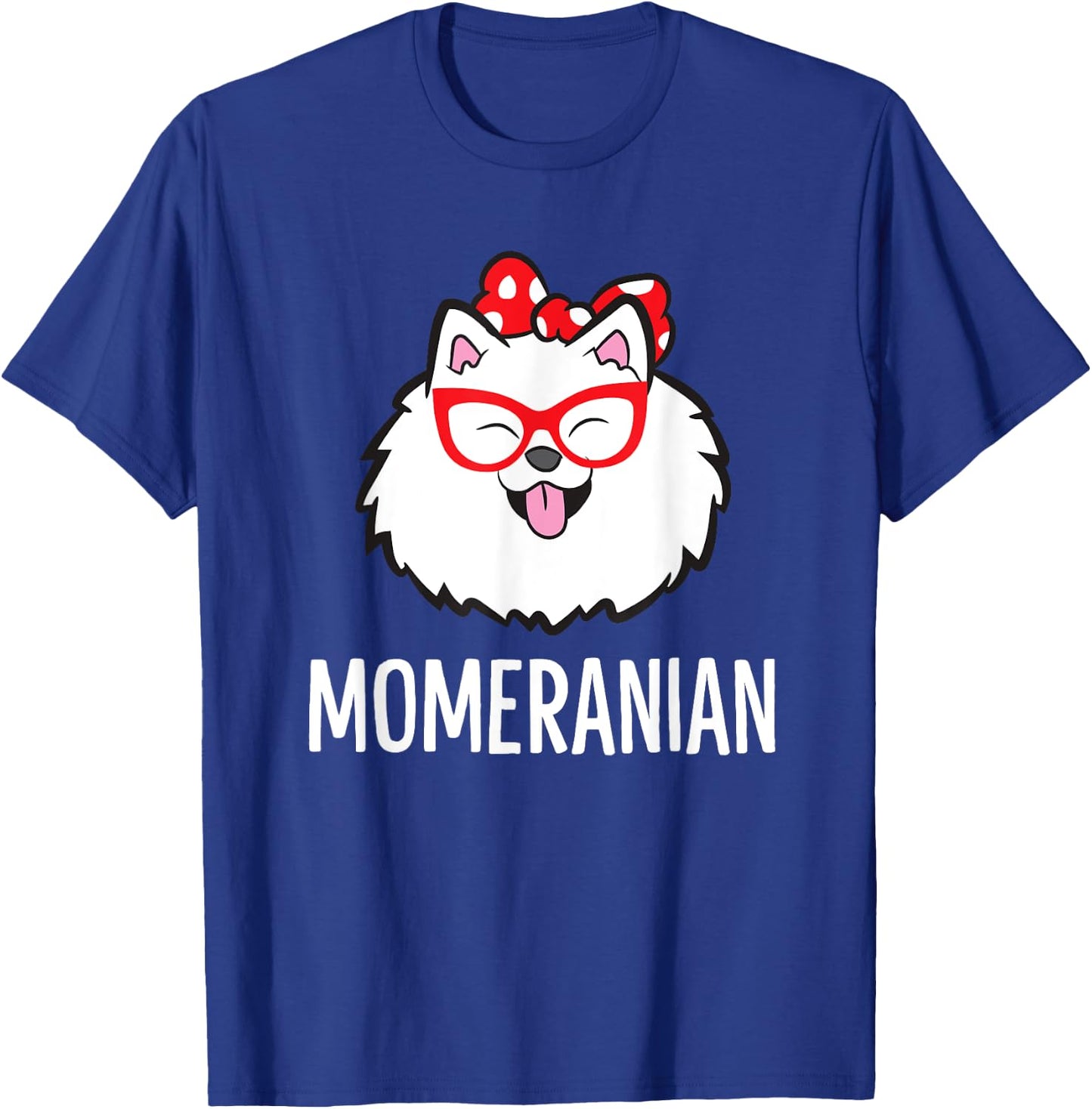 Momeranian Funny Pomeranian Mom Cute Pet Pomeranian T-Shirt - T-Shirt | Royal