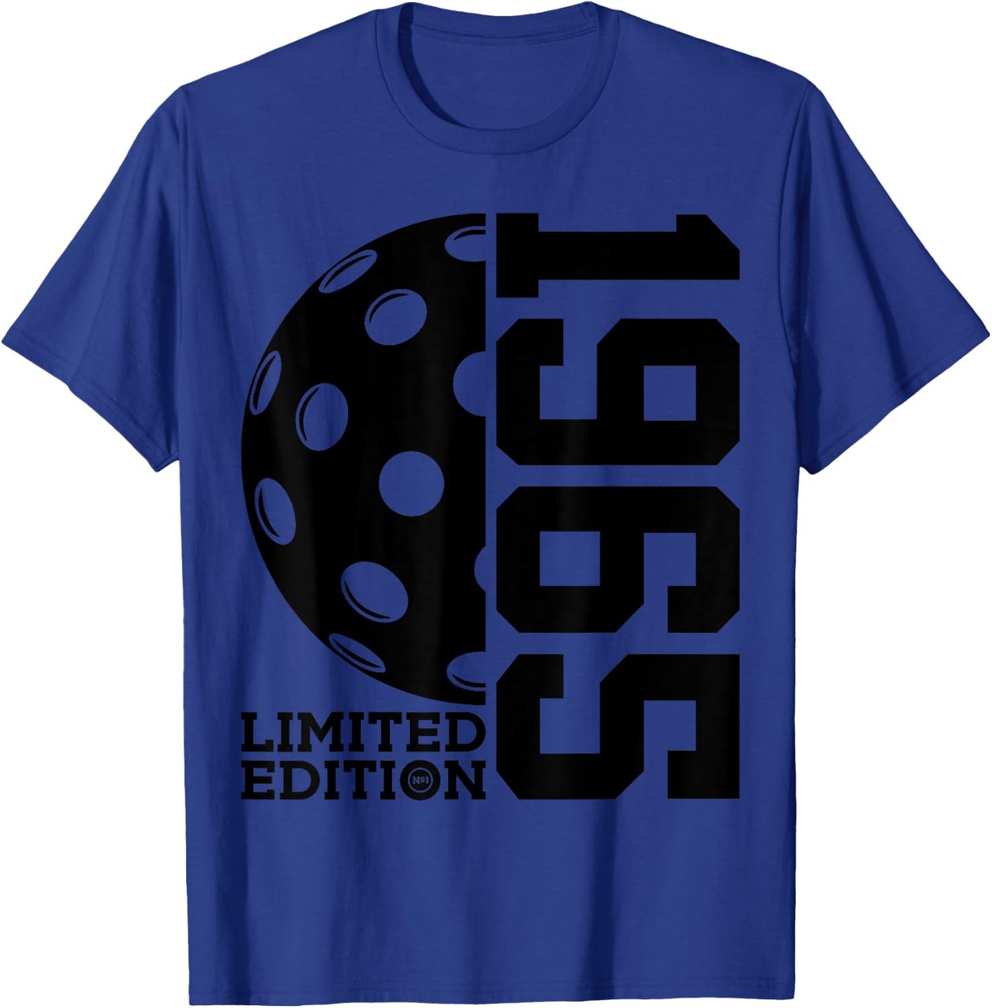 60th BIRTHDAY PICKLEBALL LIMITED EDITION 1965 T-Shirt - T-Shirt | Royal