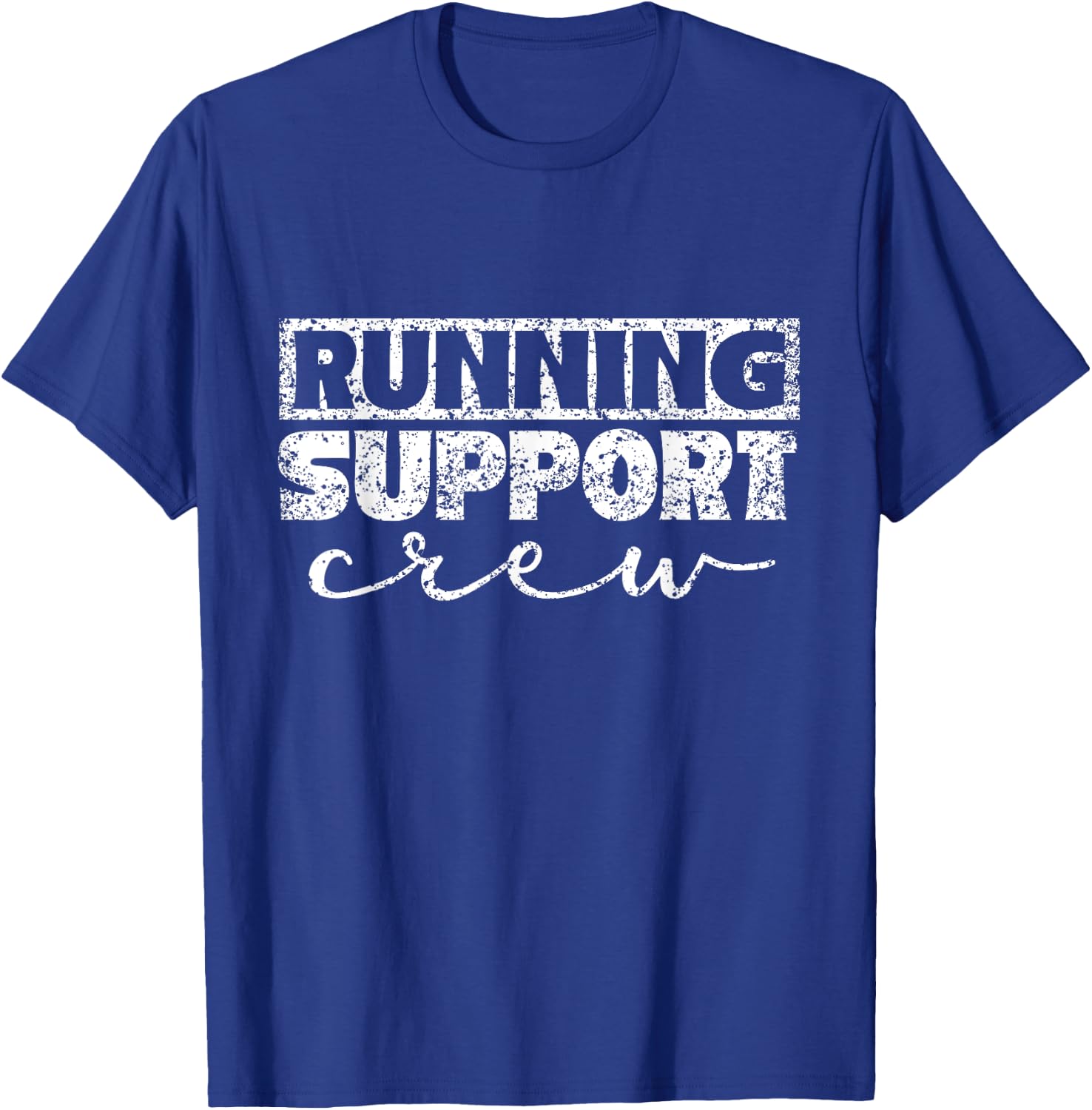Running Support Crew Jogger Runner Jogging Run Running T-Shirt - T-Shirt | Royal