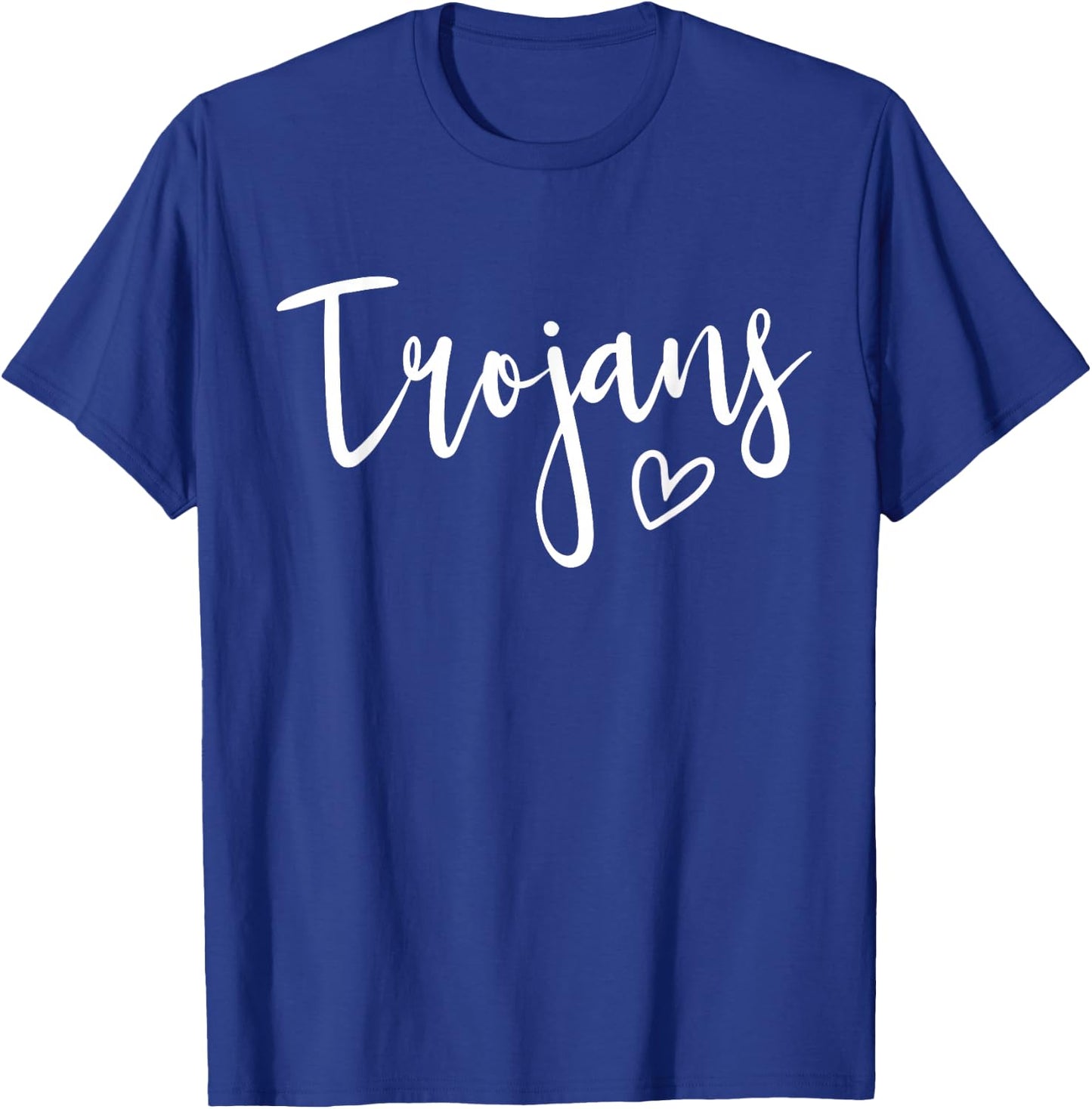 Trojans High School Trojans Sports Team Women's Trojans T-Shirt - T-Shirt | Royal