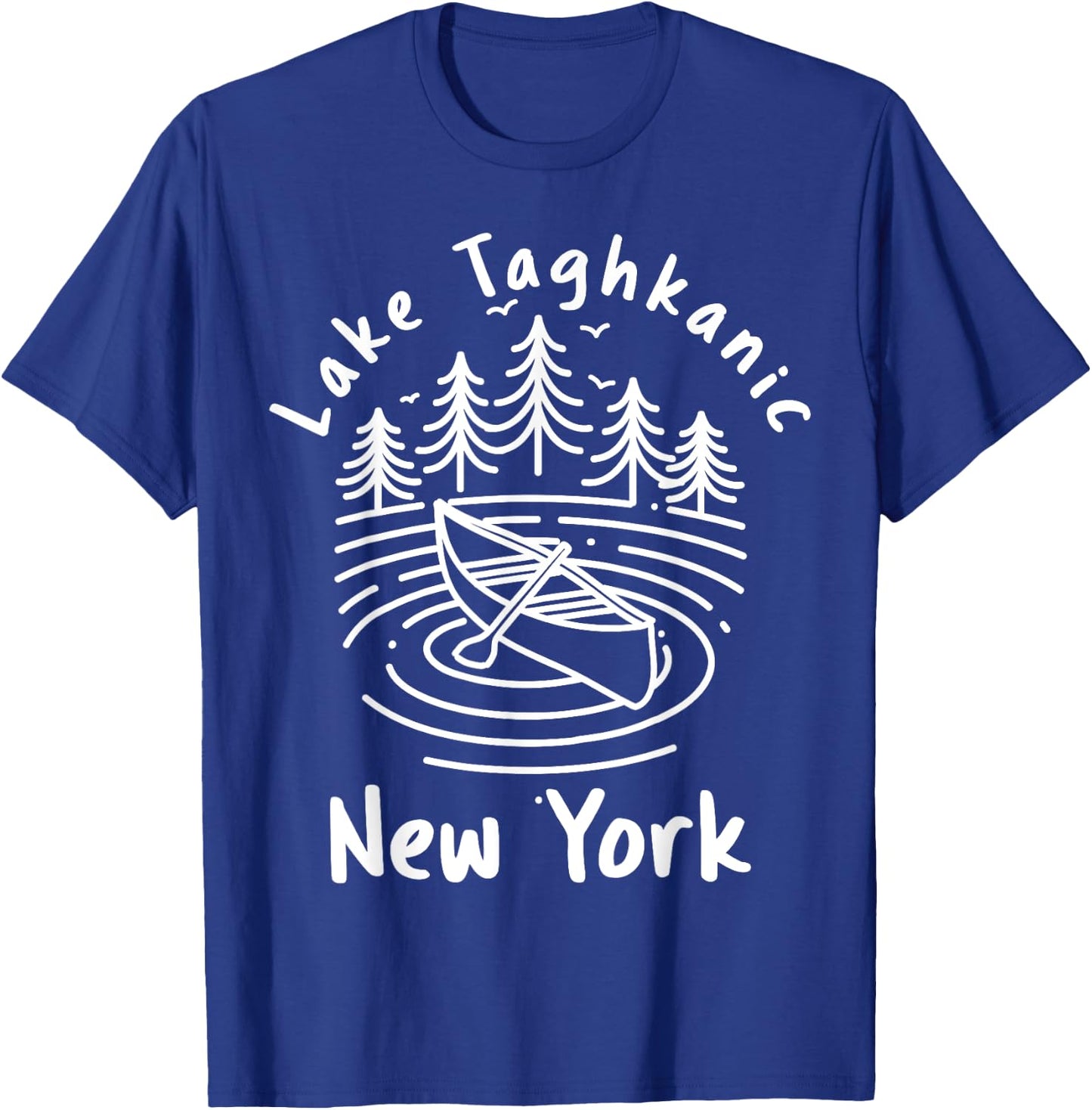 Lake Taghkanic in New York State T-Shirt - T-Shirt | Royal