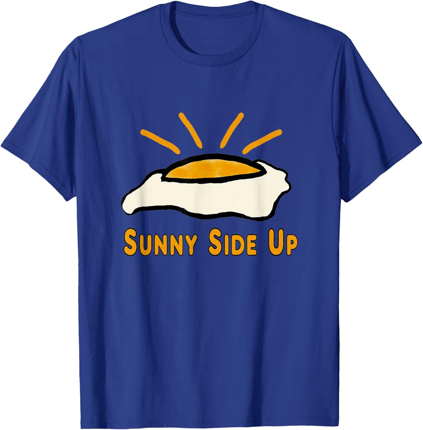Fried Egg - Sunny Side Up T-Shirt - T-Shirt | Royal