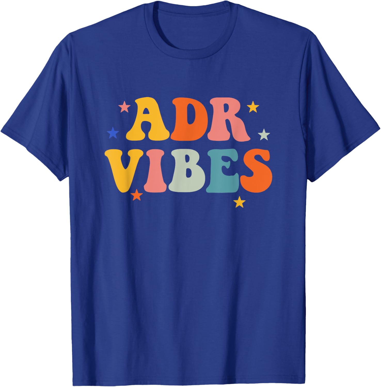 Vet Tech ADR Vibes Veterinarian Veterinary Assistant T-Shirt - T-Shirt | Royal
