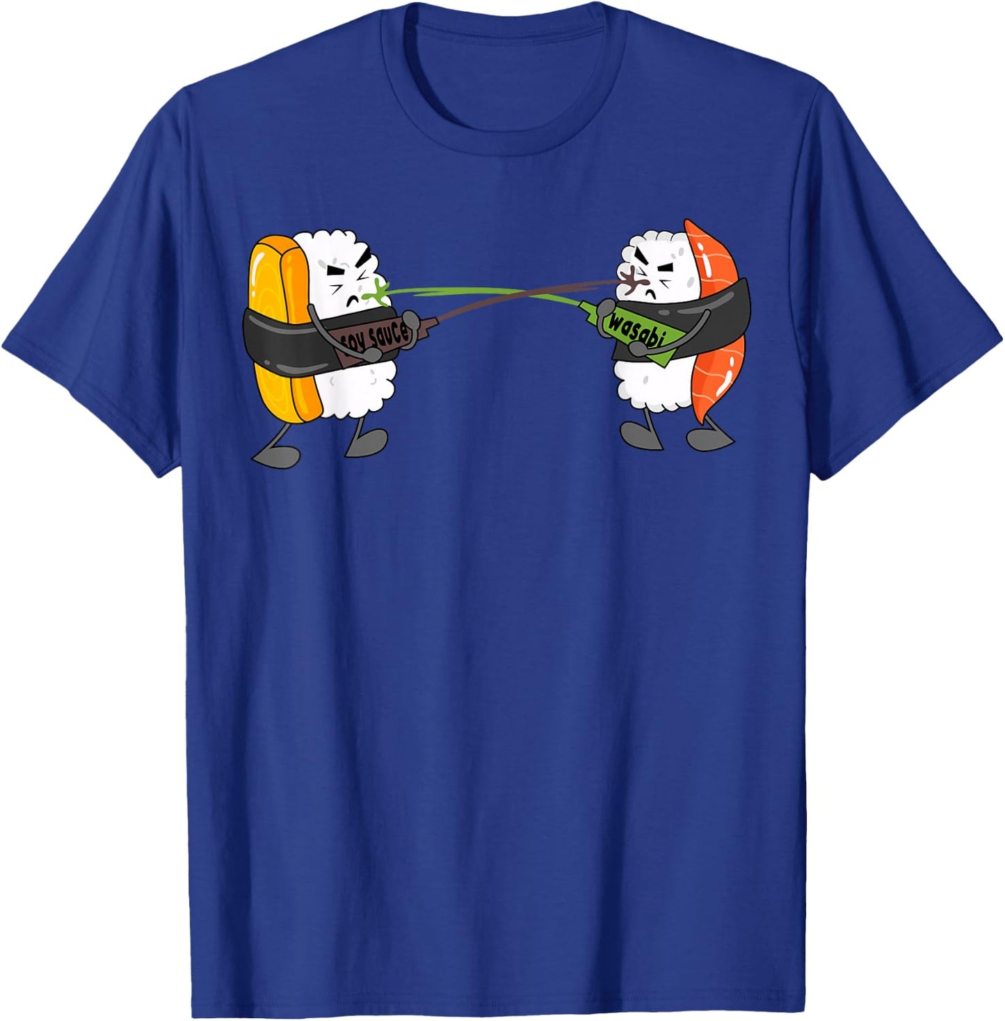 Wasabi Sushi Japanese Horseradish Spicy Paste Condiments T-Shirt - T-Shirt | Royal