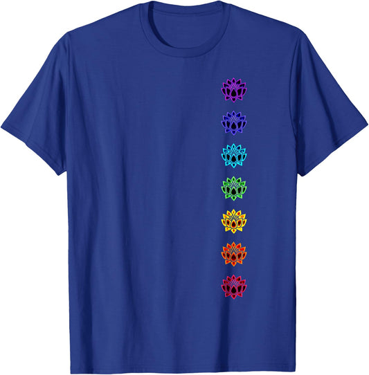 Chakra buddhism lotus flower yoga symbol spirituality buddha T-Shirt - T-Shirt | Royal