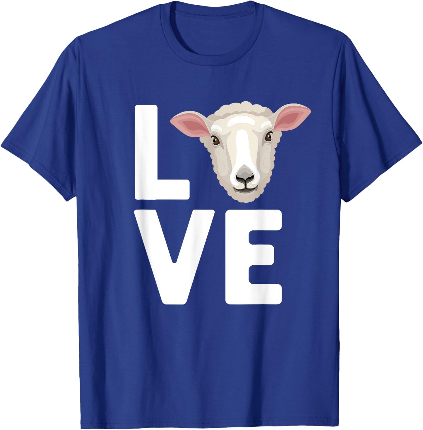 Cool Sheep Women Sheep Lovers Livestock Farmer Lamb T-Shirt - T-Shirt | Royal