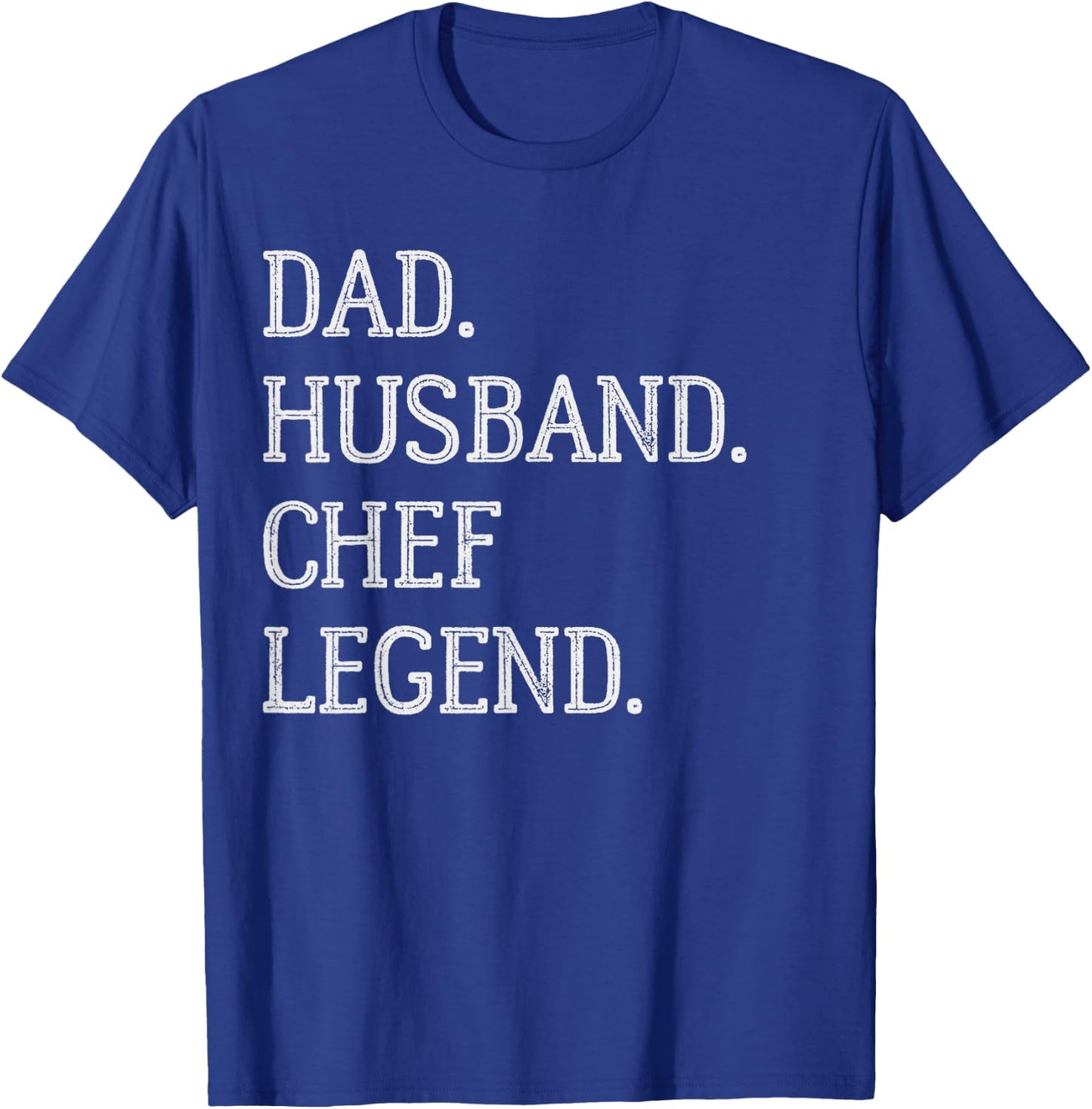 Dad Husband Chef Legend Chef Dad T-Shirt - T-Shirt | Royal
