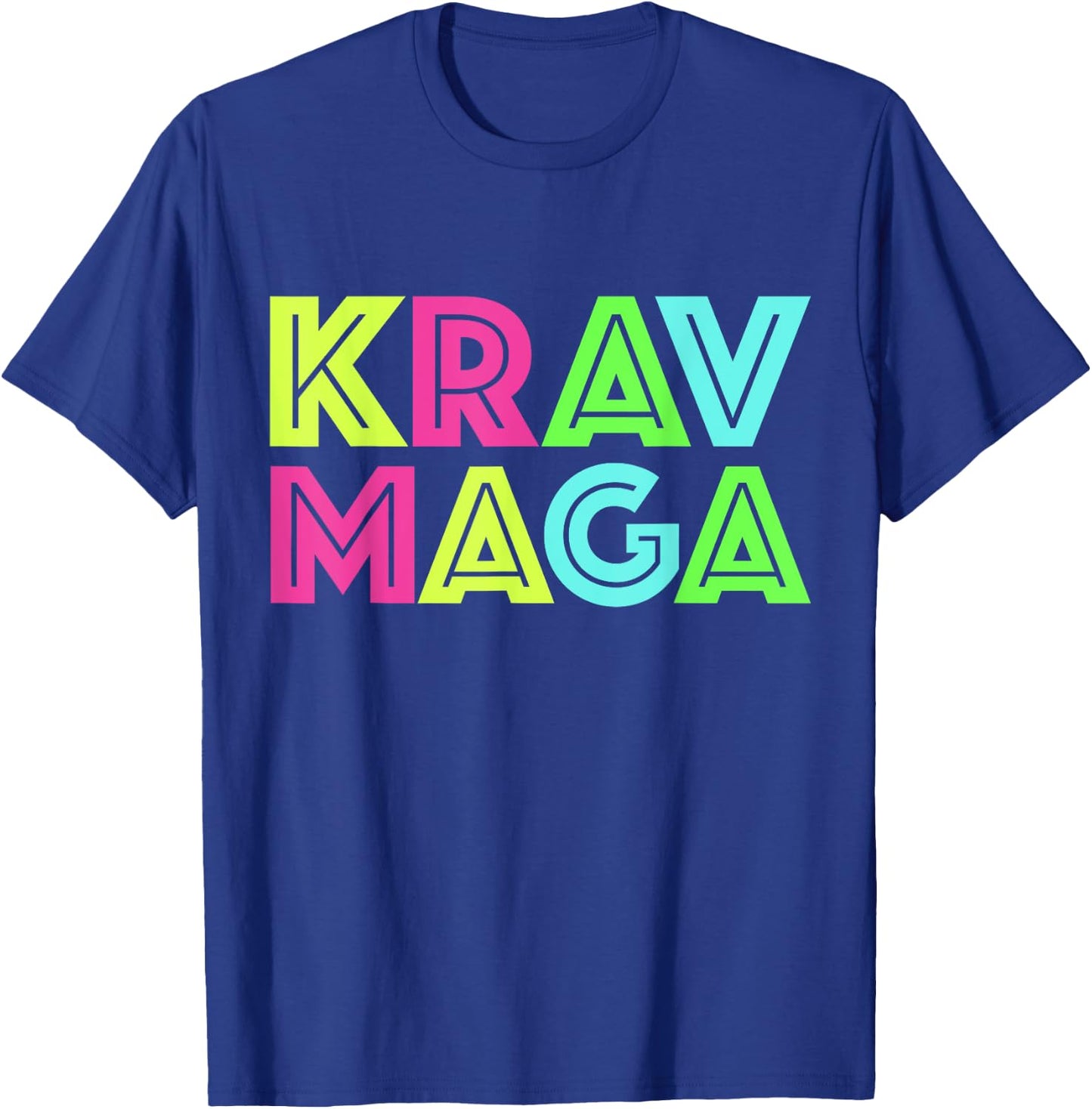 Krav Maga Apparel Israeli Self Defense System Krav Maga T-Shirt - T-Shirt | Royal
