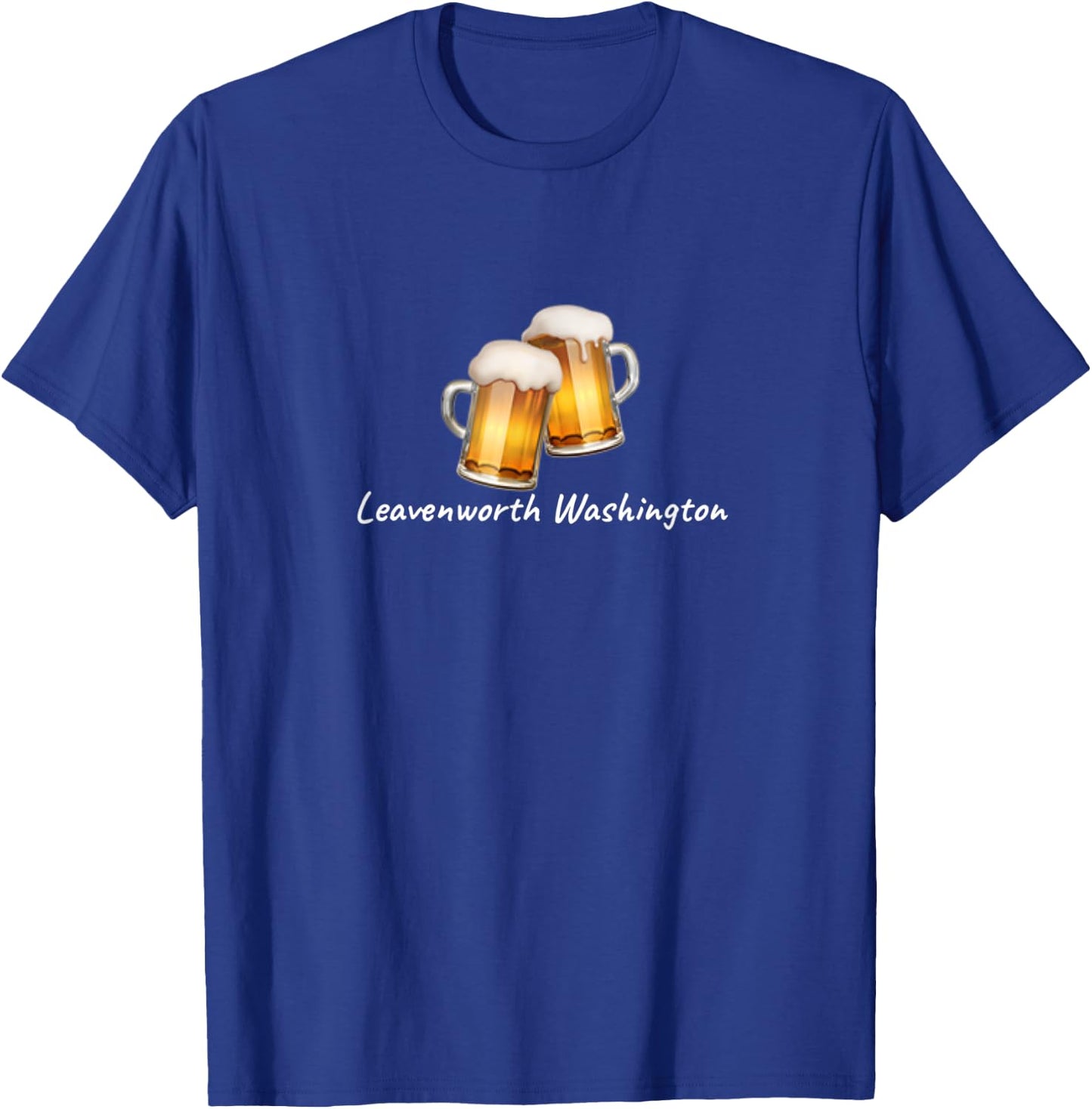 Leavenworth Washington | Beer T-Shirt - T-Shirt | Royal