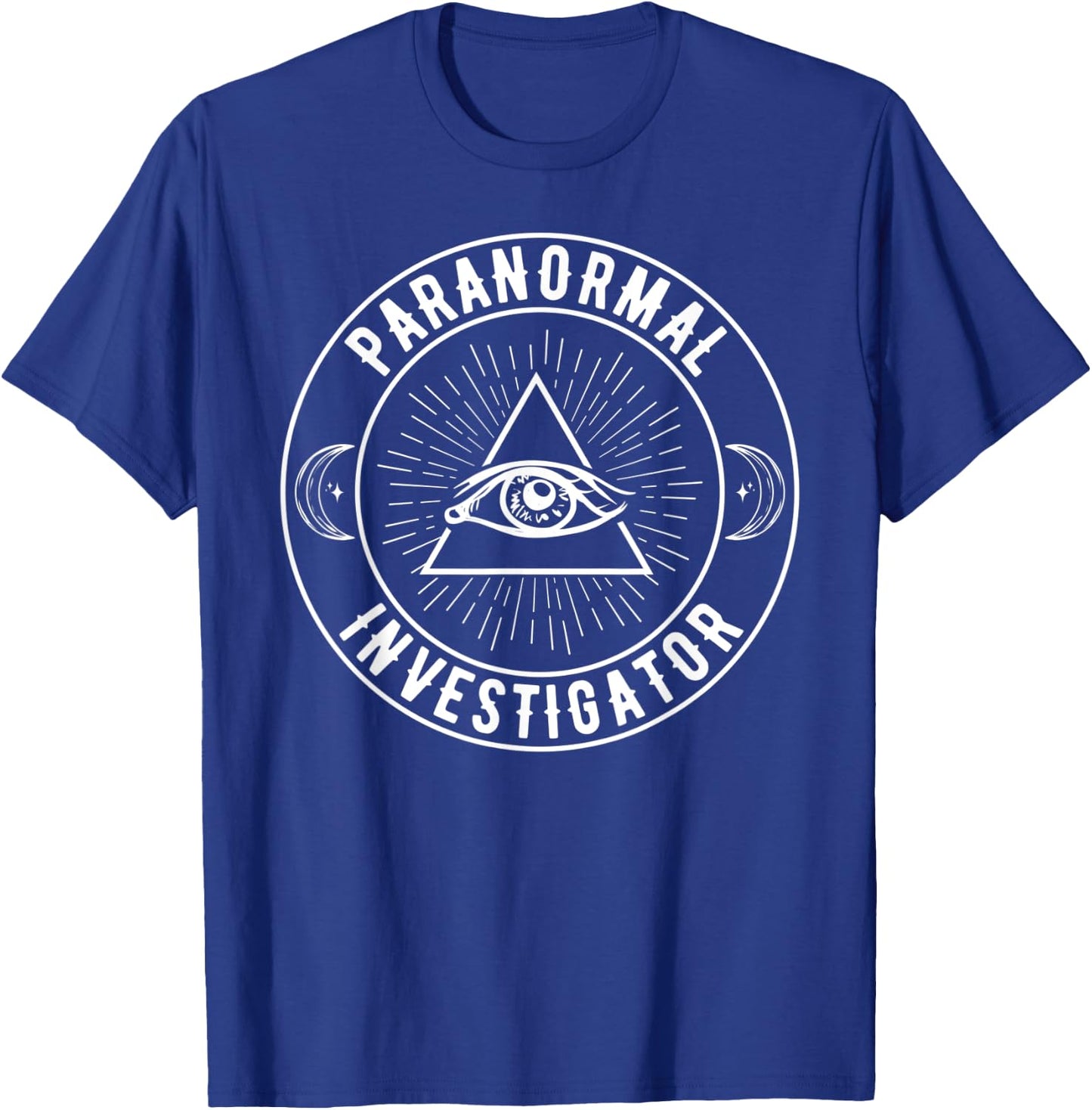 Ghost Hunting Paranormal Investigator T-Shirt - T-Shirt | Royal