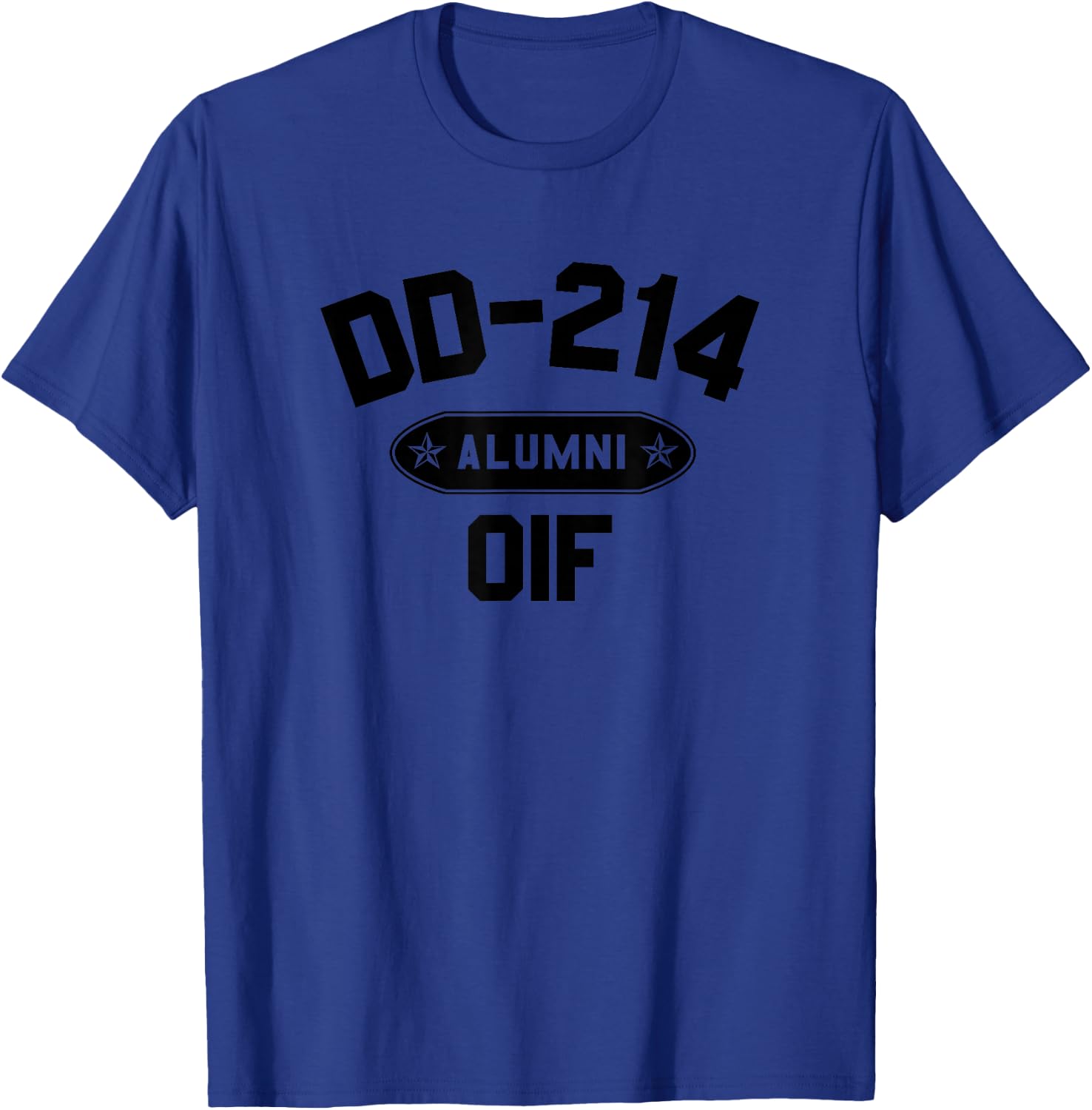 DD-214 Alumni OIF Operation Iraqi Freedom Iraq Veteran T-Shirt - T-Shirt | Royal