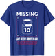 Missing 10mm Socket Funny Auto Mechanic Repairman Machinist T-Shirt - T-Shirt | Royal