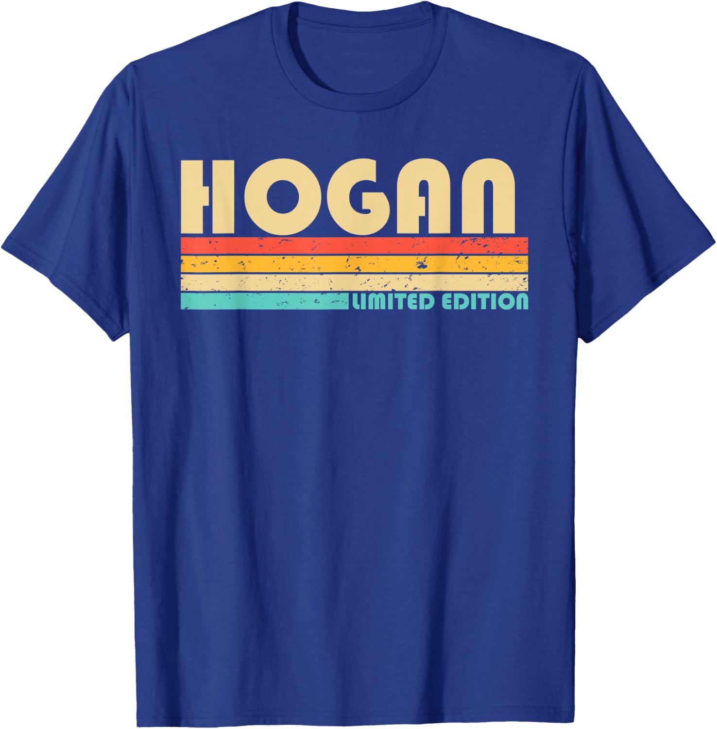 HOGAN Surname Funny Retro Vintage 80s 90s Birthday Reunion T-Shirt - T-Shirt | Royal