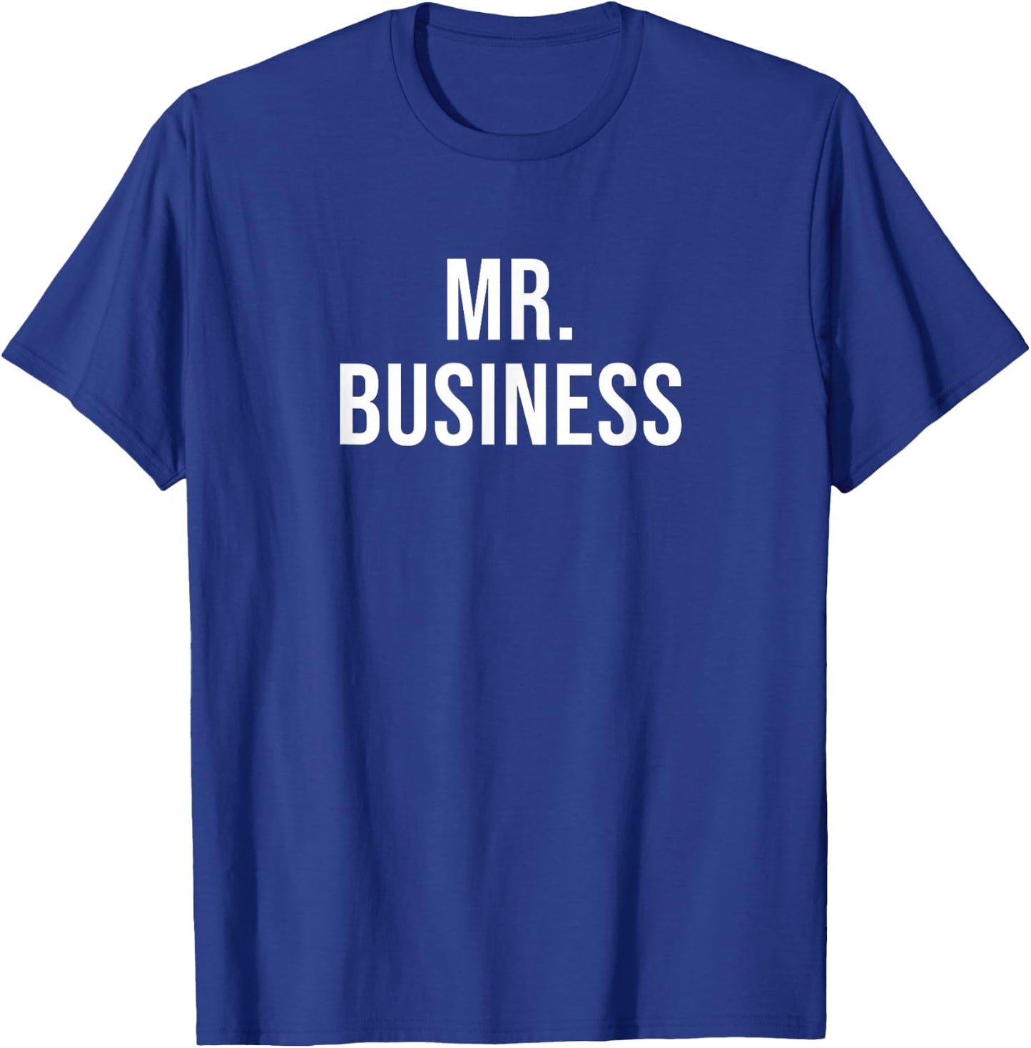 Mr. Business T-Shirt - T-Shirt | Royal